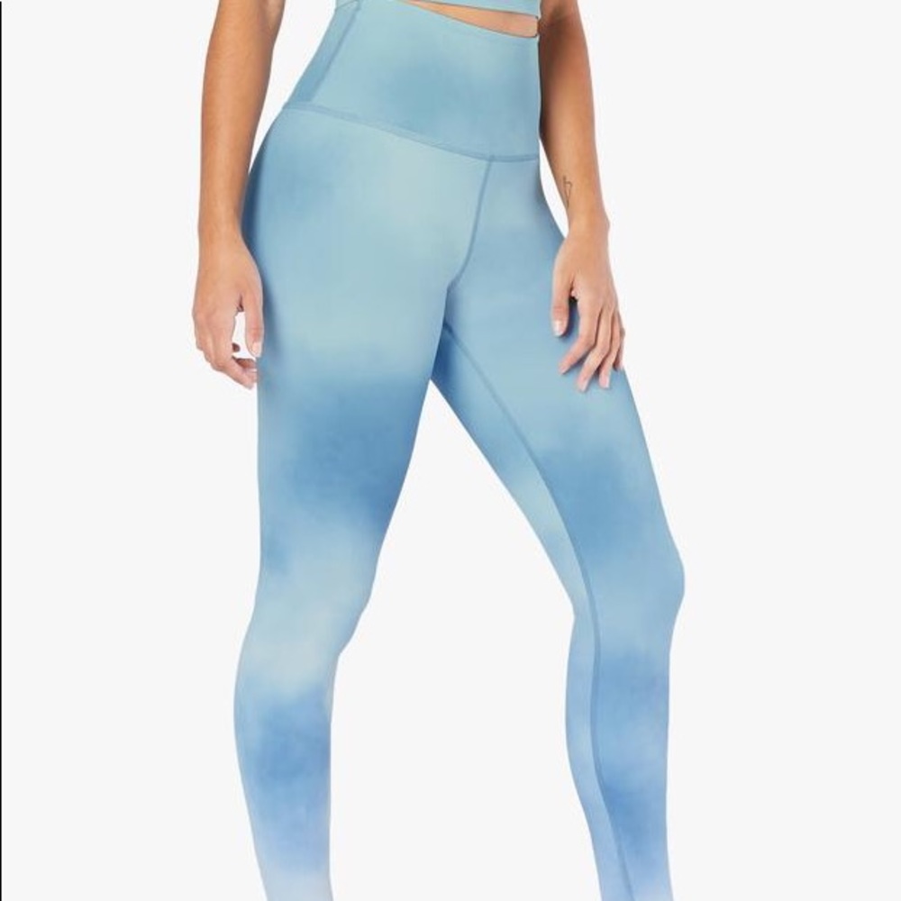 BEYOND YOGA TIE DYE HIGH WAISTED MIDI LEGGING